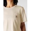 Carhartt Women’s Tencel Fiber Series Loose Fit Short-Sleeve Pocket T-Shirt (Also Available in Plus Sizes)(Oat Milk Heather)