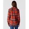 Carhartt Women’s Tencel Fiber Series Relaxed Fit Plaid Shirt(Spice Red)