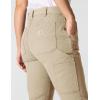 Carhartt Womens The Essential Canvas Pant(Dark Khaki)