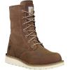Carhartt Women’s Waterproof Sherpa Lined Fold Down Winter Wedge Boot(Brown)