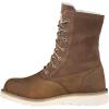 Carhartt Women’s Waterproof Sherpa Lined Fold Down Winter Wedge Boot(Brown)