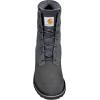Carhartt Women’s Waterproof Sherpa Lined Fold Down Winter Wedge Boot(Dark Grey)