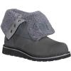 Carhartt Women’s Waterproof Sherpa Lined Fold Down Winter Wedge Boot(Dark Grey)