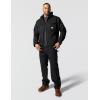 Carhartt mens Full Swing Loose Fit Washed Duck Insulated Active Jac(Black)