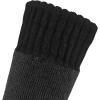 Carhartt mens Heavyweight Synthetic-wool Blend Boot Sock(Black)