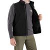 Carhartt mens Rain Defender™ Relaxed Fit Softshell Vest(Black)