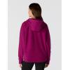 Carhartt womens Force Oversized-fit Fleece Hooded Sweatshirt(Gooseberry)