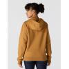 Carhartt womens Relaxed Fit Midweight Garment Dye French Terry Hooded Sweatshirt(Carhartt Brown)