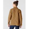 Carhartt womens Rugged Flex Loose Fit Canvas Chore Coat(Carhartt Brown)
