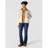 Carhartt womens Rugged Flex Loose Fit Canvas Detroit Jacket(Natural)