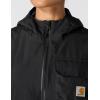 Carhartt womens Storm Defender Loose Fit Lightweight Hooded Packable Jacket(Black)