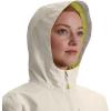 Carhartt womens Storm Defender Loose Fit Lightweight Hooded Packable Jacket(Chalk)