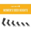 Carhartt womens Women’s Midweight Crew Sock(Pink)