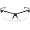 Carhartt-CHB1110DT Braswell Anti-Fog Safety Glasses Eye Protection, Black Frame, Clear Lens(Clear Anti-fog Lens 1.5 Diopters/ Black Frame)