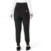 Force Essentials Women’s Maternity Jogger Scrub Pant(Black)