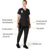 Force Essentials Women’s Maternity Jogger Scrub Pant(Black)