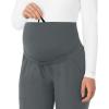 Force Essentials Women’s Maternity Jogger Scrub Pant(Pewter)
