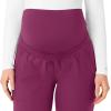 Force Essentials Women’s Maternity Jogger Scrub Pant(Wine)
