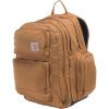 Carhartt 35L Triple-Compartment Backpack, Durable Pack with Laptop Sleeve and Duravax Abrasion Resistant Base, Black(Carhartt Brown)