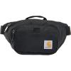 Carhartt Adjustable Waist Pack, Durable, Water Resistant Hip Pack(Essential Waist Pack (Black))