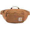 Carhartt Adjustable Waist Pack, Durable, Water Resistant Hip Pack(Essential Waist Pack (Carhartt Brown))
