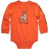 Carhartt Baby Girls’ Long-Sleeve Bodysuit(Puffins Bill)