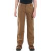 Carhartt Boys Rugged Flex Canvas Utility Work Pant(Canyon Brown)