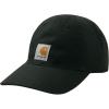 Carhartt Boys’ Signature Canvas Baseball Cap Hat(Caviar Black)