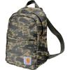 Carhartt Classic Mini Backpack, Durable, Water-Resistant Backpack with Adjustable Shoulder Straps, Carhartt Brown(Blind Duck Camo)