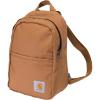 Carhartt Classic Mini Backpack, Durable, Water-Resistant Backpack with Adjustable Shoulder Straps, Carhartt Brown(Carhartt Brown)