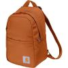 Carhartt Classic Mini Backpack, Durable, Water-Resistant Backpack with Adjustable Shoulder Straps, Carhartt Brown(Marmalade)