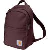 Carhartt Classic Mini Backpack, Durable, Water-Resistant Backpack with Adjustable Shoulder Straps, Carhartt Brown(Port)