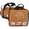 Carhartt Classic Round Duffel with Utility Pouch, Heavy-Duty, Water-Resistant Packable Gear Bag for Jobsite, Gym, and Travel(Carhartt Brown)