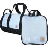 Carhartt Classic Round Duffel with Utility Pouch, Heavy-Duty, Water-Resistant Packable Gear Bag for Jobsite, Gym, and Travel(Early Fog)