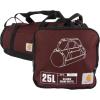 Carhartt Classic Round Duffel with Utility Pouch, Heavy-Duty, Water-Resistant Packable Gear Bag for Jobsite, Gym, and Travel(Port)