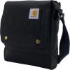 Carhartt Crossbody Snap Bag, Durable, Adjustable Crossbody Bag with Flap Over Snap Closure(Black)