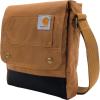Carhartt Crossbody Snap Bag, Durable, Adjustable Crossbody Bag with Flap Over Snap Closure(Carhartt Brown)