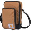 Carhartt Crossbody Zip Bag, Durable, Adjustable Crossbody Bag with Zipper Closure for Men and Women(Essential Crossbody Bag (Carhartt Brown))