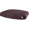 Carhartt Durable Canvas Pet Bed, Water Resistant Firm Duck Dog Bed, Carhartt Brown, Medium(Deep Wine)