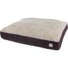 Carhartt Durable Canvas Pet Bed, Water Resistant Firm Duck Dog Bed, Carhartt Brown, Medium(Deep Wine (Sherpa Top))