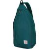 Carhartt Durable Sling Bag, Crossbody Backpack with Side Release Buckle, Tablet Sleeve and Adjustable Strap, Gravel(Crossbody Backpack (Greenstone))