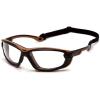Carhartt Gear CHB1010DTMP Toccoa Clear Anti-Fog Lens – One Size Fits All – Black/Tan