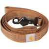 Carhartt Gear P0000570 Dual Handle Dog Leash Large Black(Carhartt Brown)