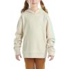 Carhartt Girls’ Hooded Pullover Sweatshirt(Light Malt Beige)