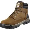 Carhartt Ground Force 6″ Waterproof Composite Toe Work Boots for Men(Bison Brown Oil Tan)