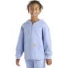Carhartt Kid’s CA7108 Long-Sleeve Quilted Jersey Half Zip Sweatshirt – Girls(Purple)