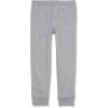 Carhartt Kid’s CK8429 Fleece Logo Sweatpant – Boys(Charcoal Heather)