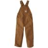 Carhartt Kid’s CM8603 Washed Duck Bib Overall – Boys(Carhartt Brown Duck)