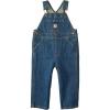 Carhartt Kid’s CM8665 Washed Denim Bib Overall – Boys(Medium Wash)
