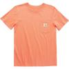 Carhartt Kids’ Short Sleeve Pocket T-Shirt Tee Shirt(Hot Coral)